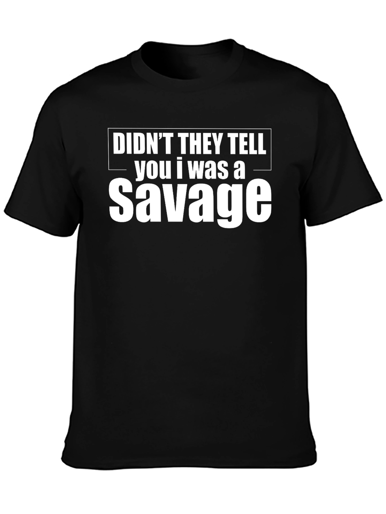 Savage Graphic Tee - Bold Statement T-Shirt