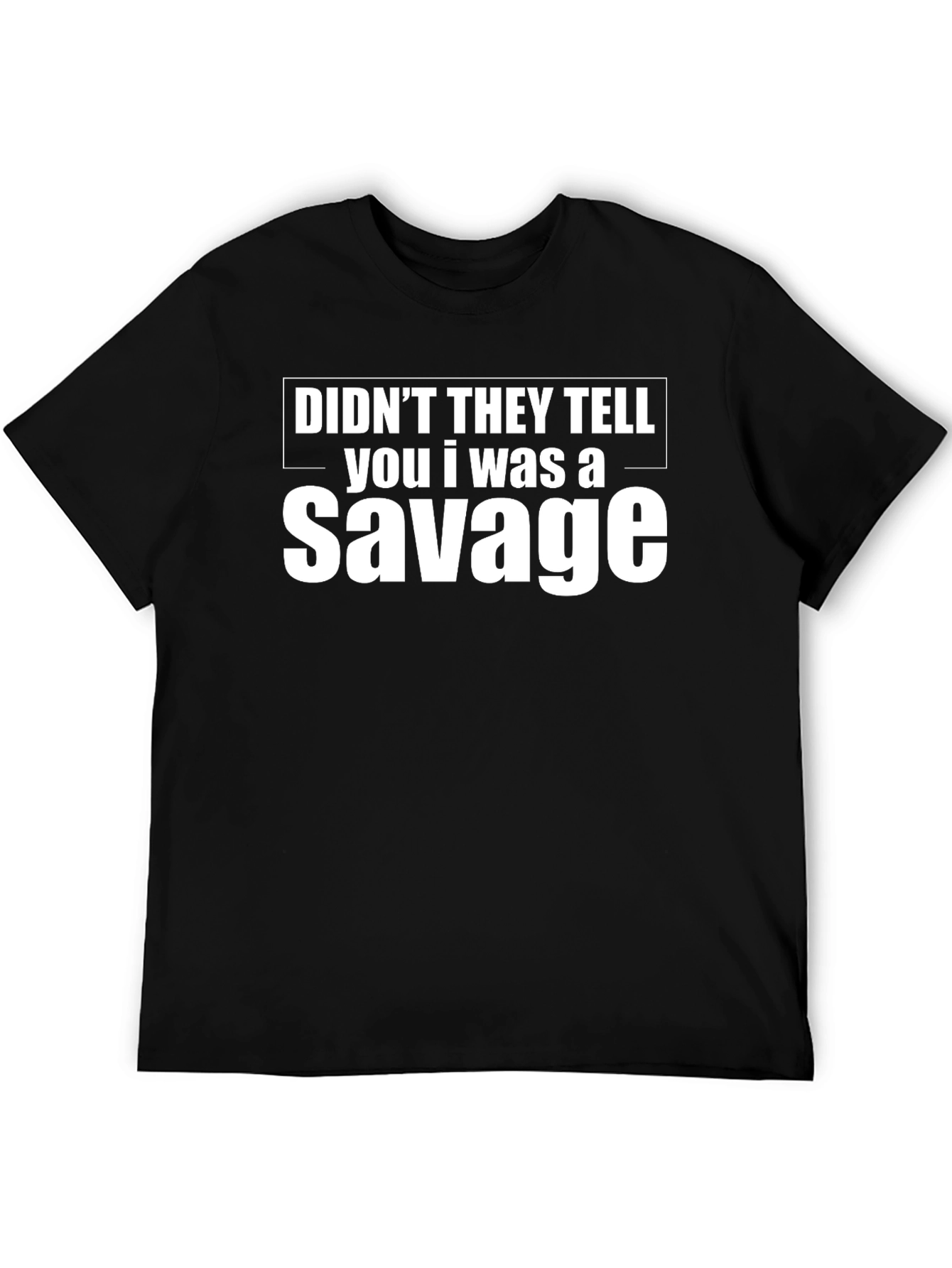 Savage Graphic Tee - Bold Statement T-Shirt