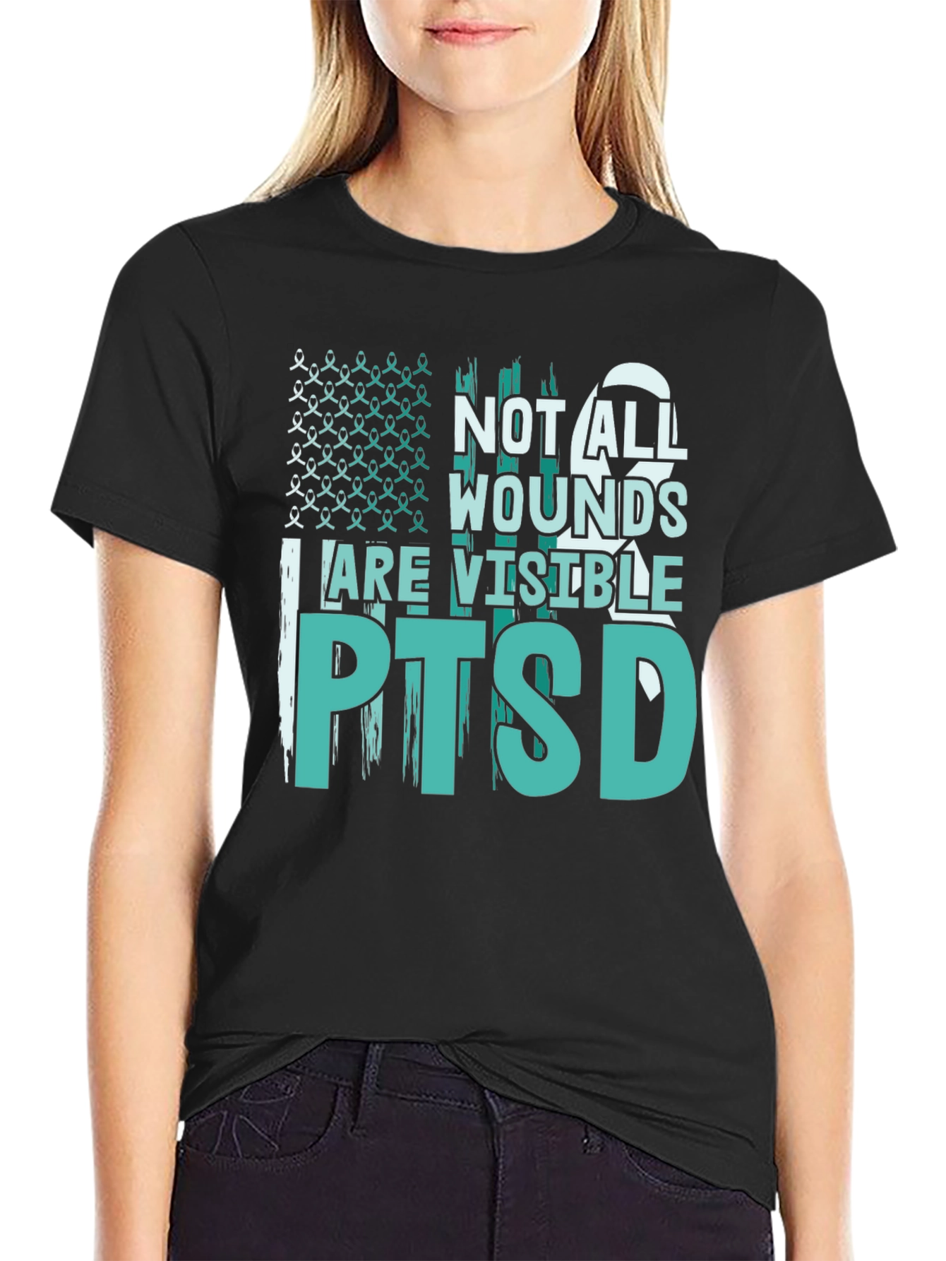 PTSD Awareness Graphic T-Shirt