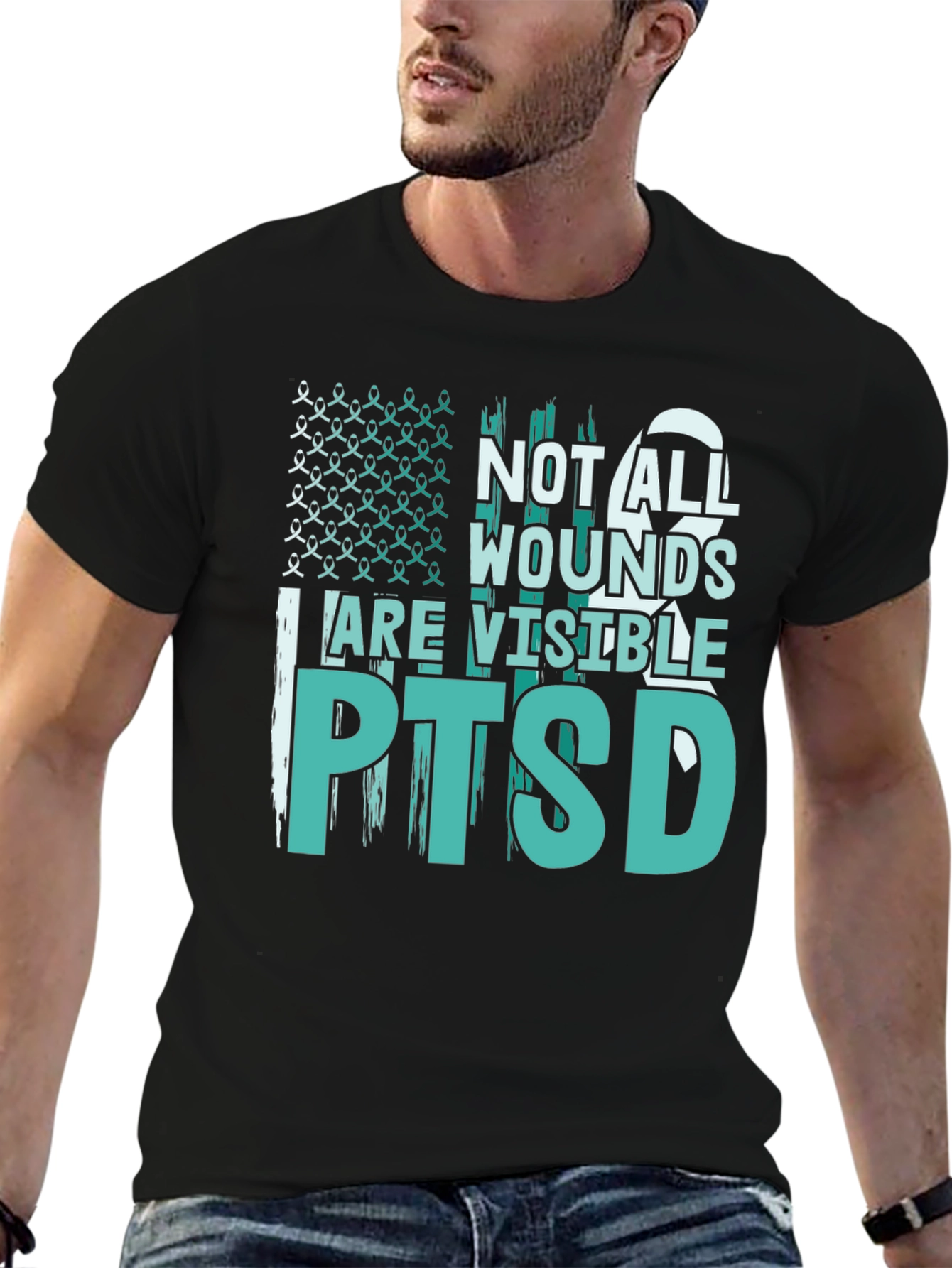PTSD Awareness Graphic T-Shirt