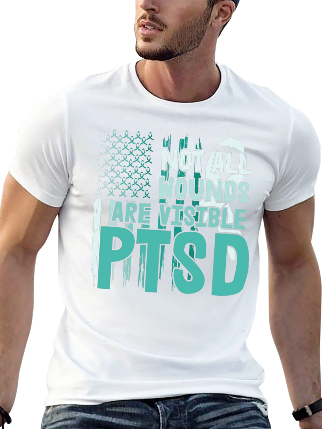 PTSD Awareness Graphic T-Shirt