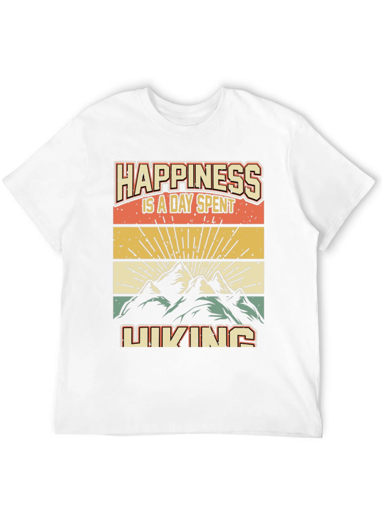 Happiness Hiking T-Shirt - Adventure Apparel