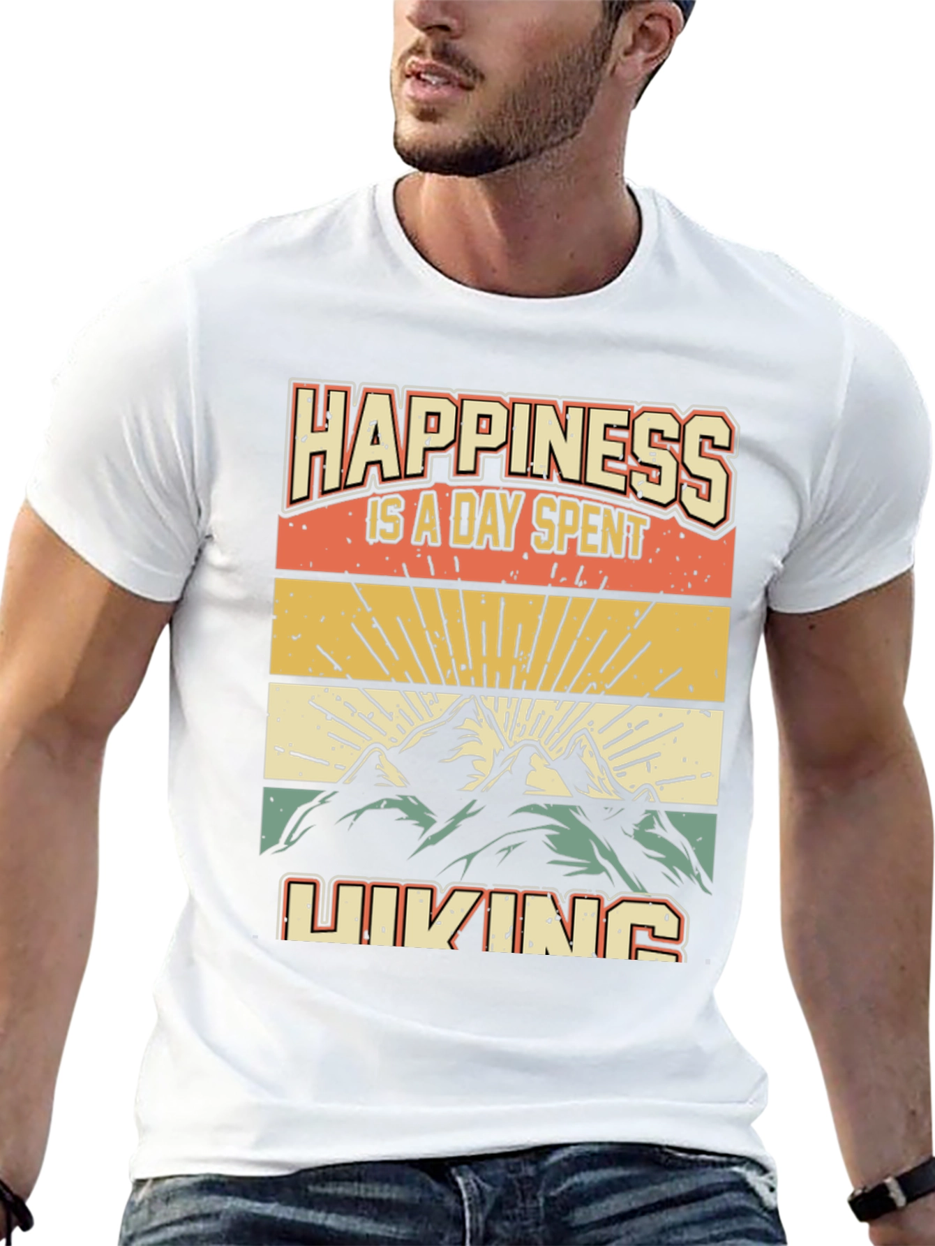 Happiness Hiking T-Shirt - Adventure Apparel
