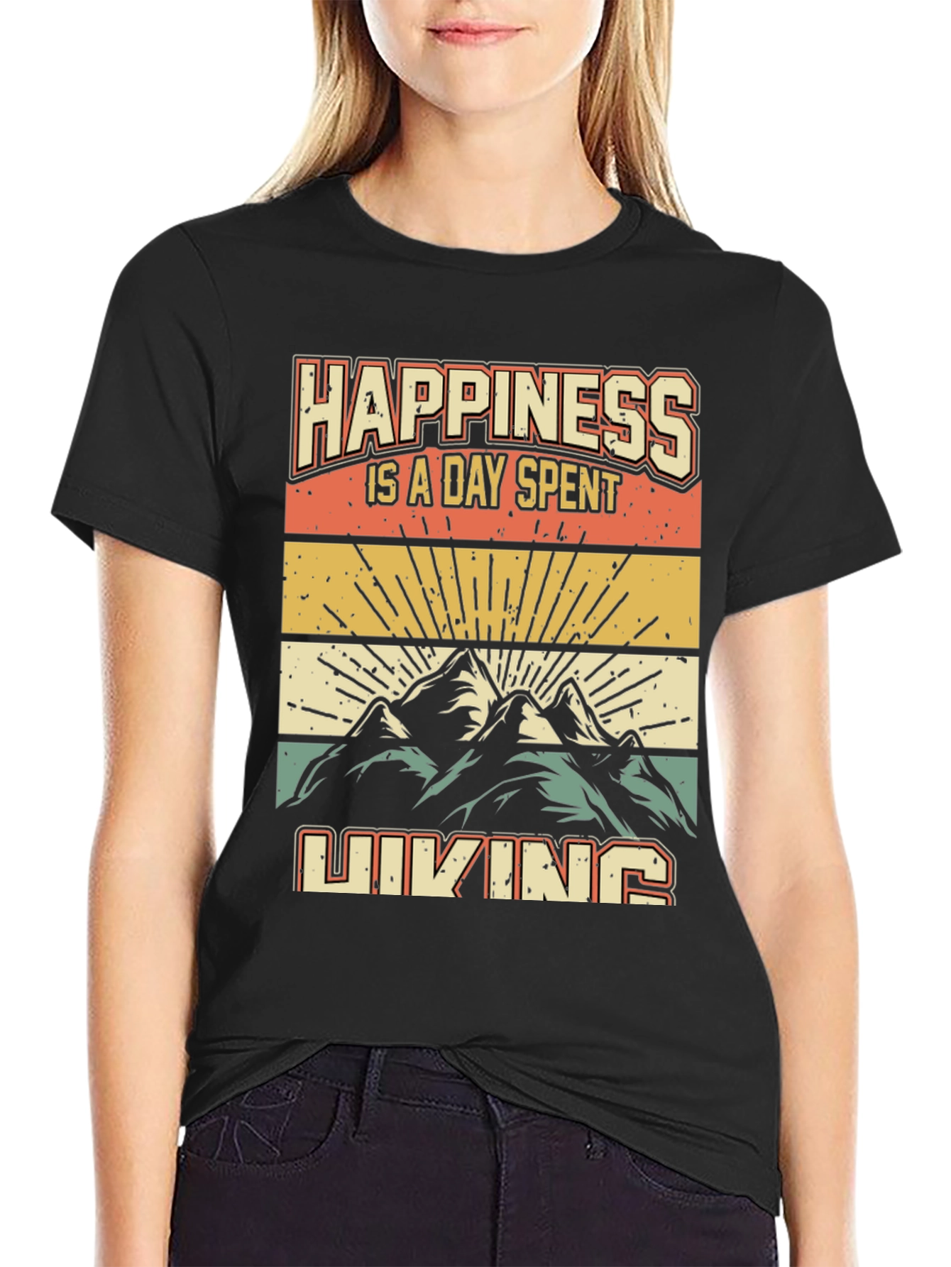 Happiness Hiking T-Shirt - Adventure Apparel