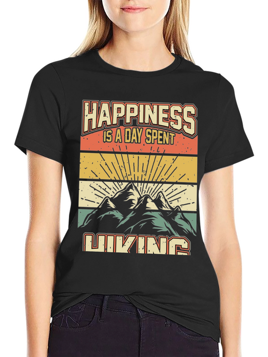 Happiness Hiking T-Shirt - Adventure Apparel