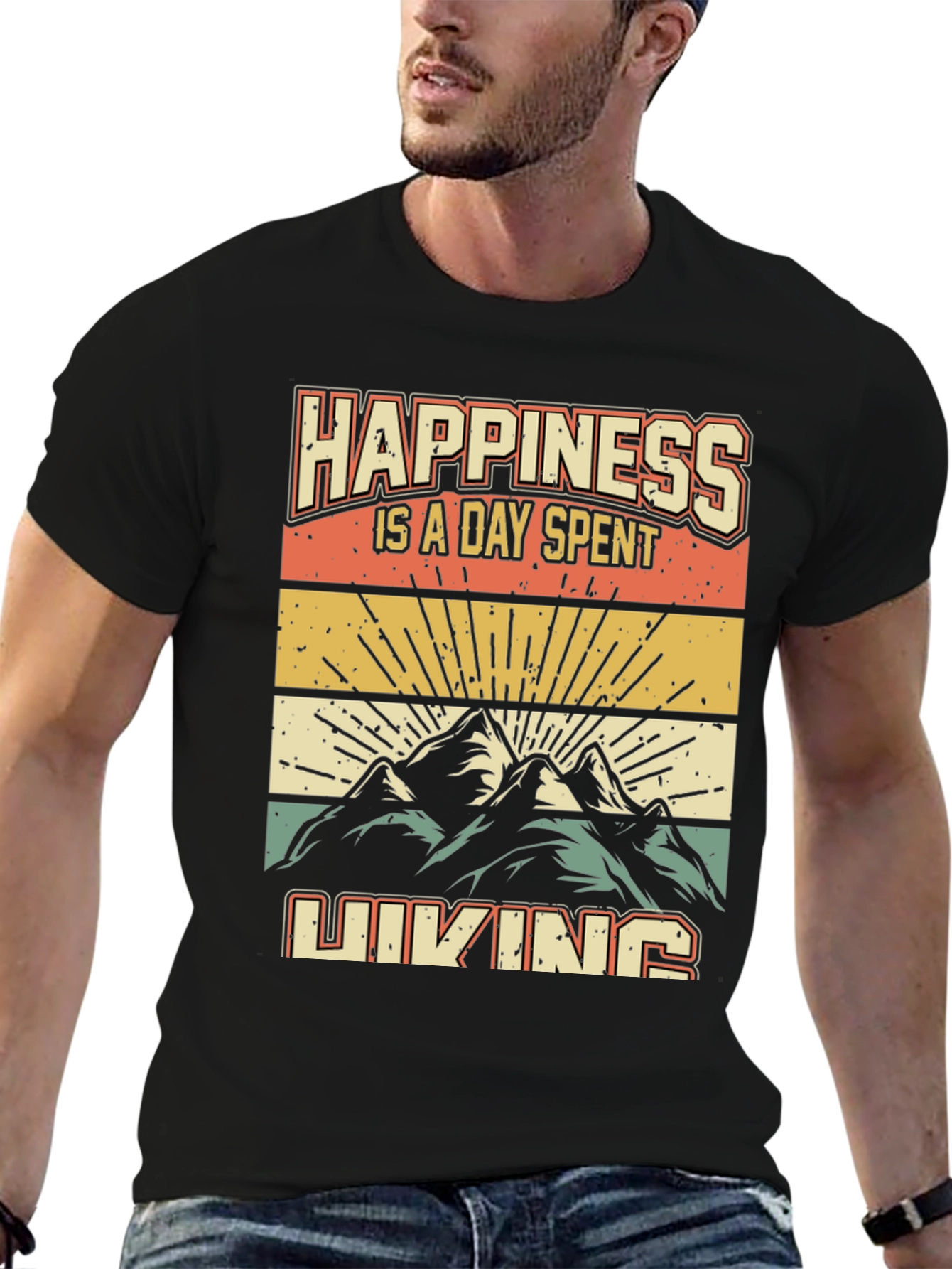 Happiness Hiking T-Shirt - Adventure Apparel