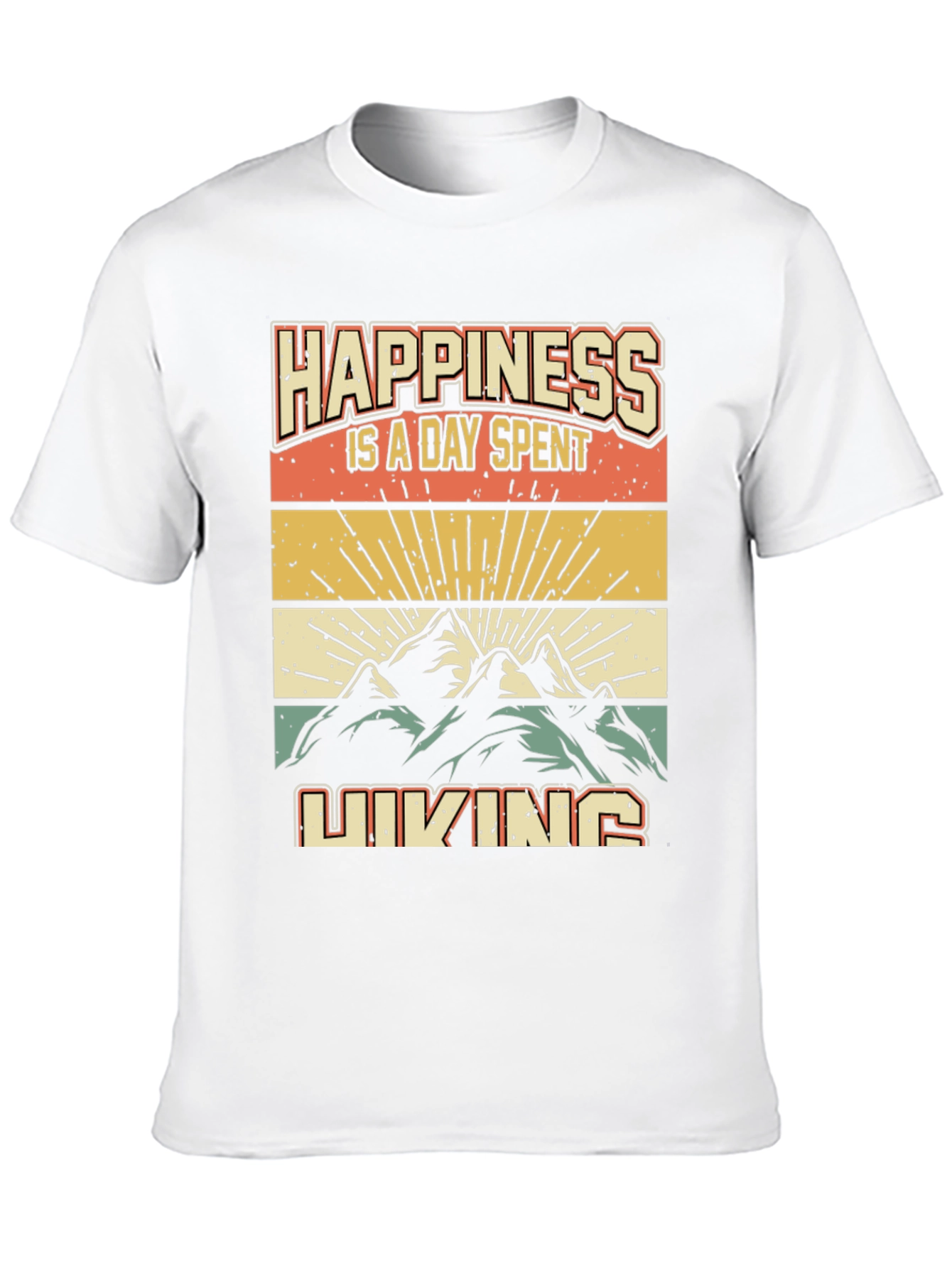Happiness Hiking T-Shirt - Adventure Apparel
