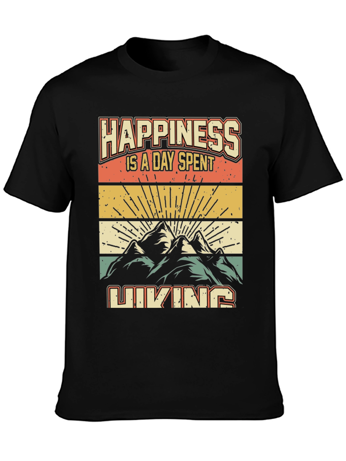 Happiness Hiking T-Shirt - Adventure Apparel