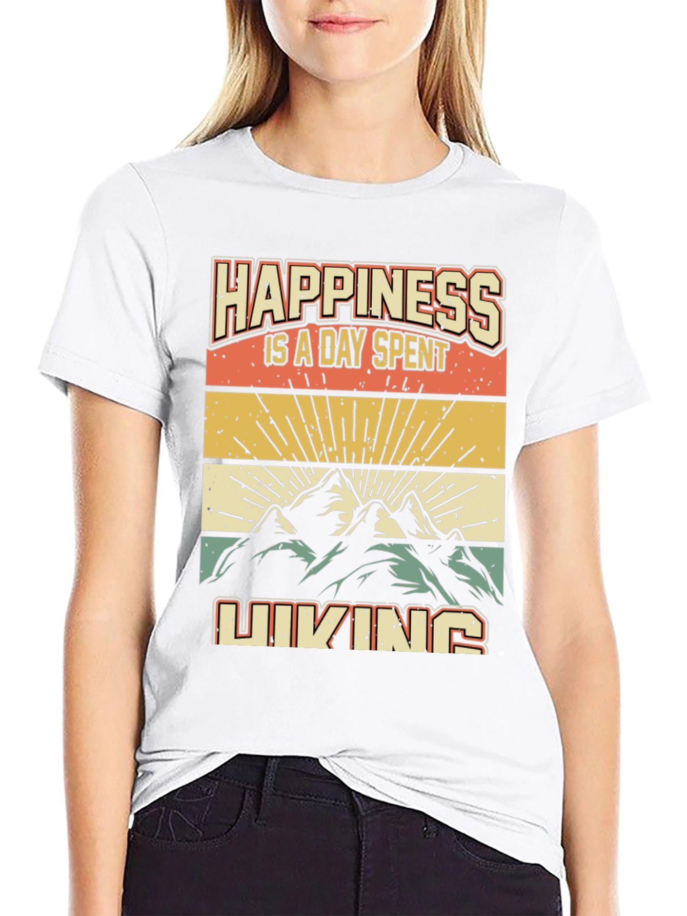 Happiness Hiking T-Shirt - Adventure Apparel