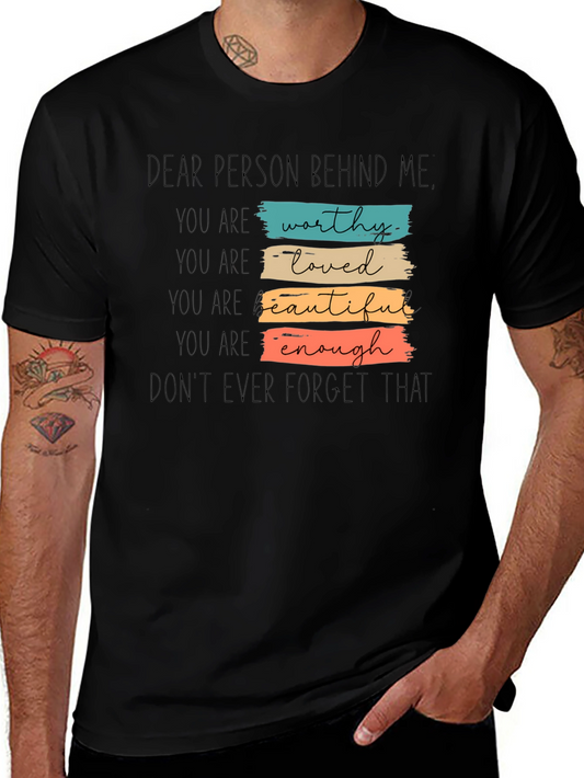 Dear Person Behind Me Graphic T-Shirt
