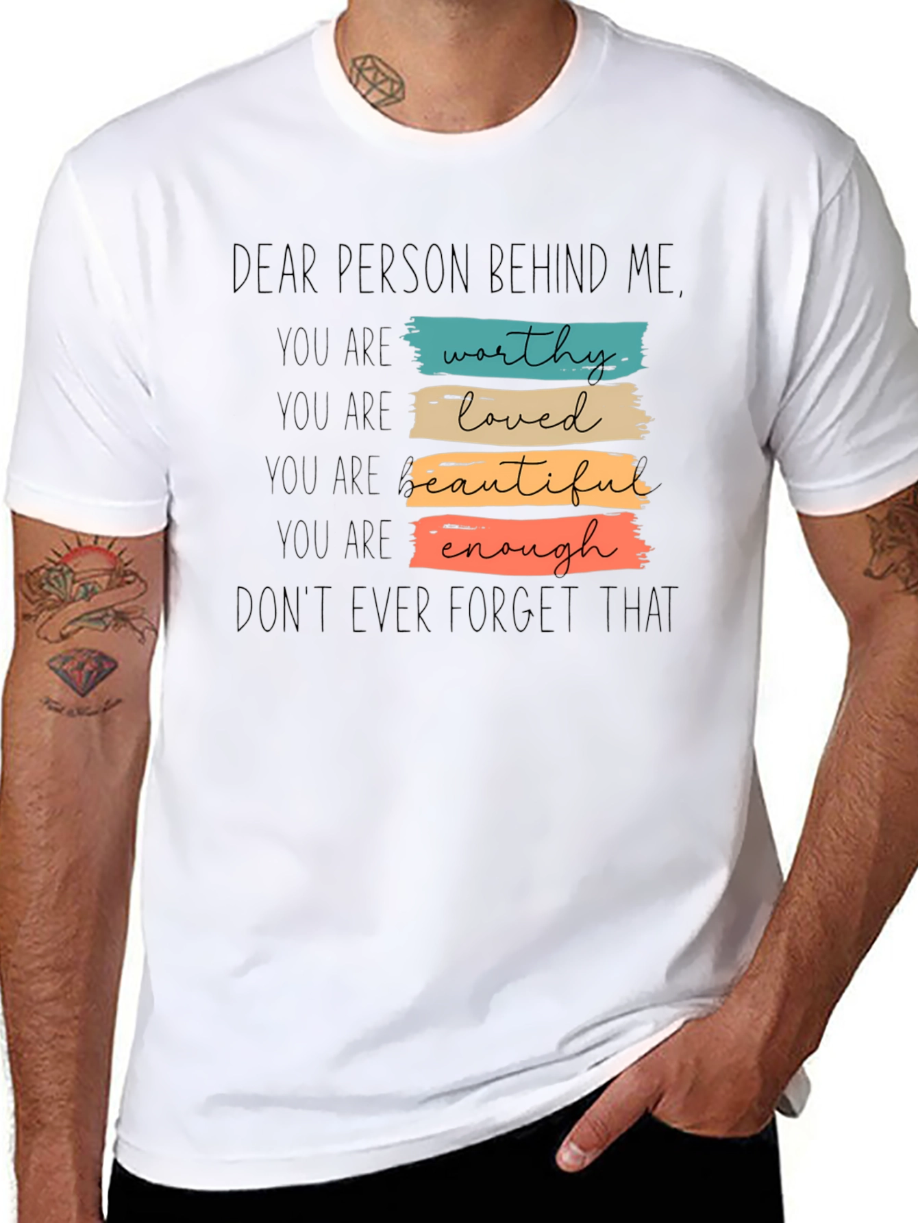 Dear Person Behind Me Graphic T-Shirt