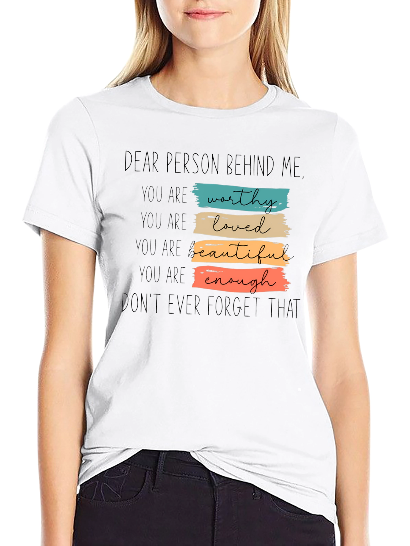 Dear Person Behind Me Graphic T-Shirt