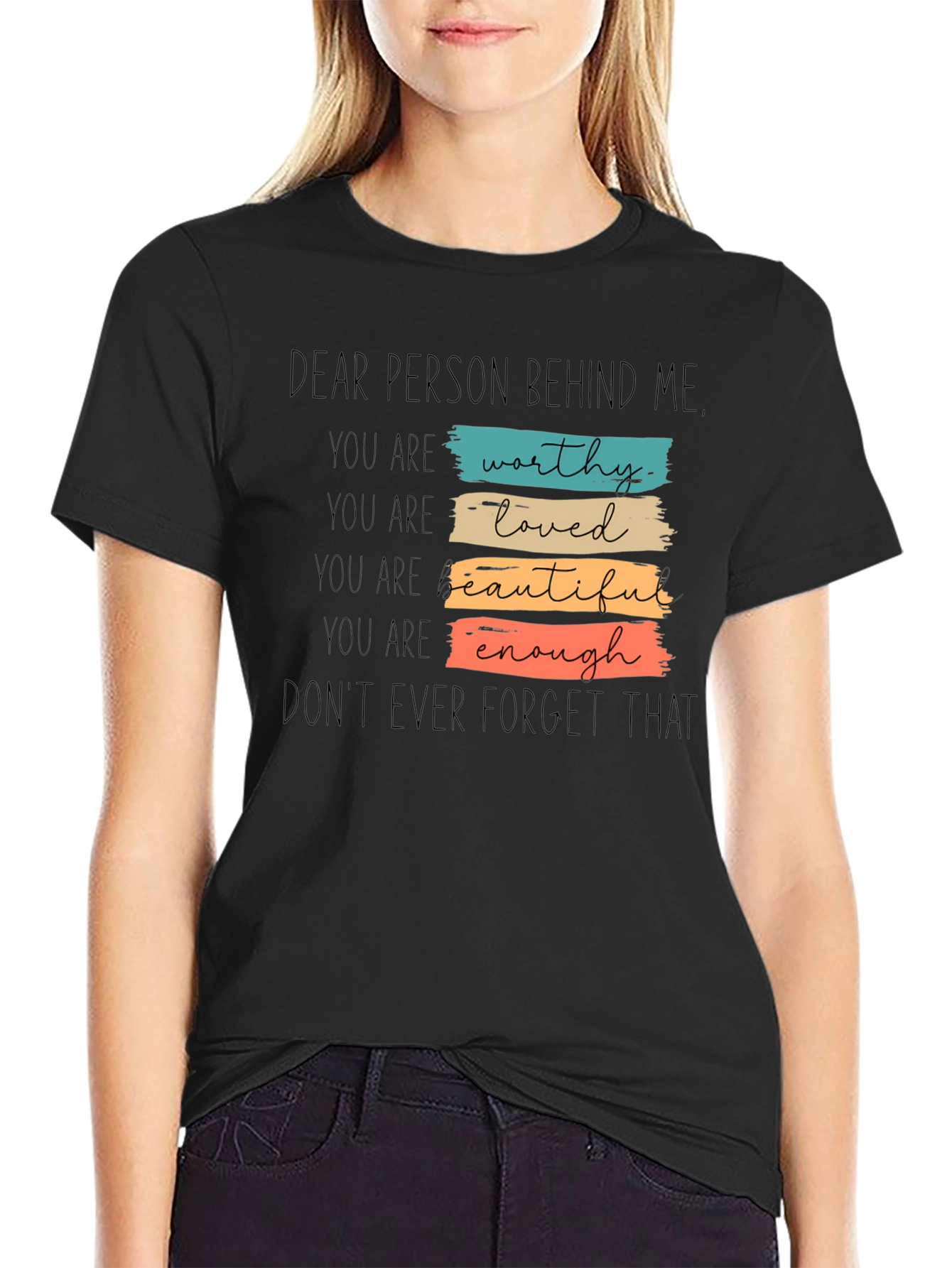 Dear Person Behind Me Graphic T-Shirt