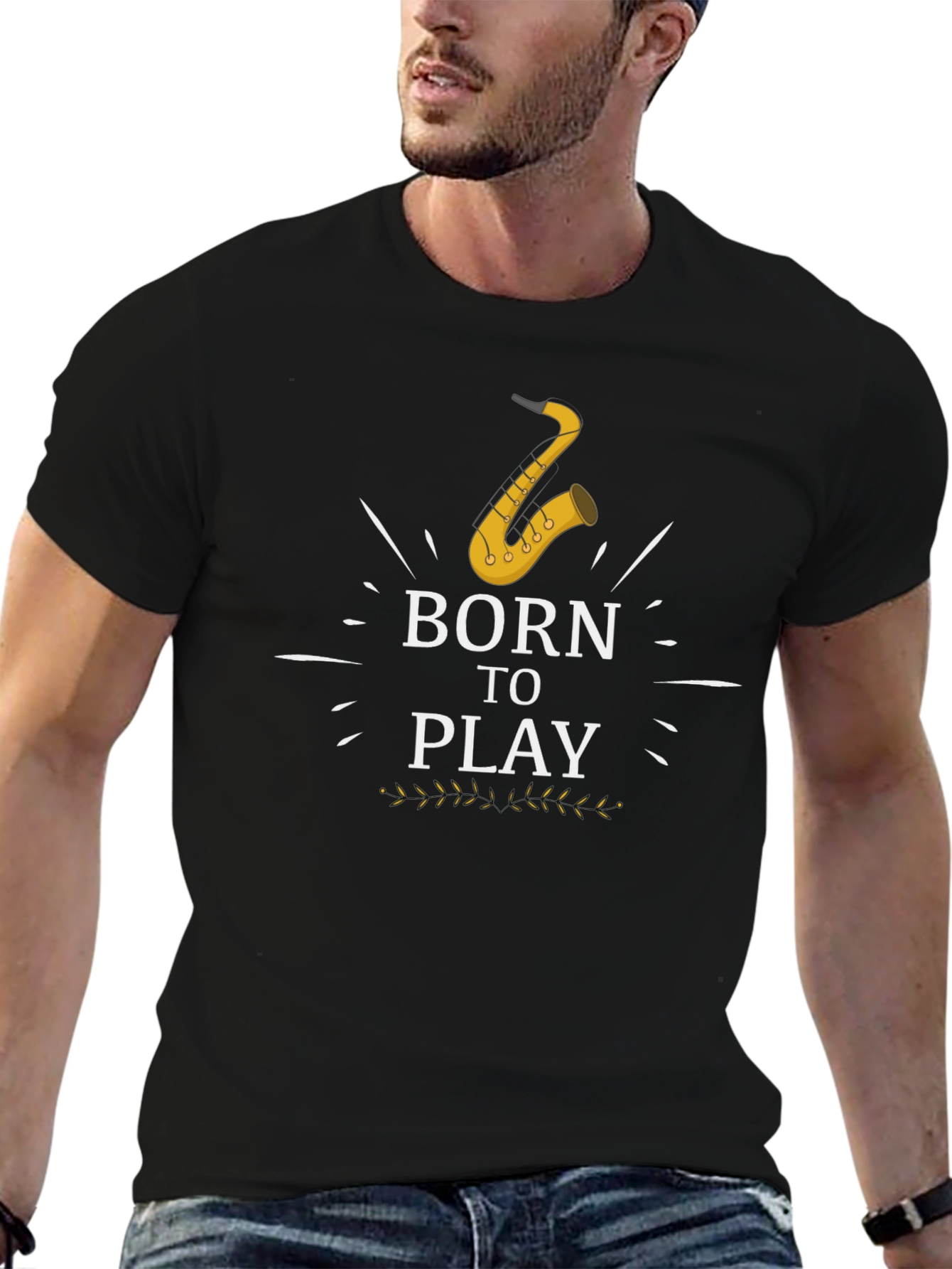 Born to Play Saxophone T-Shirt