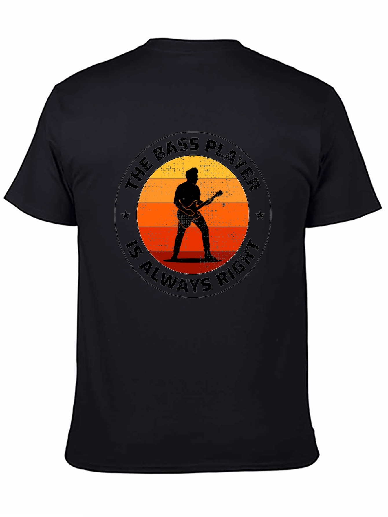 Bass Player Always Right Graphic Tee