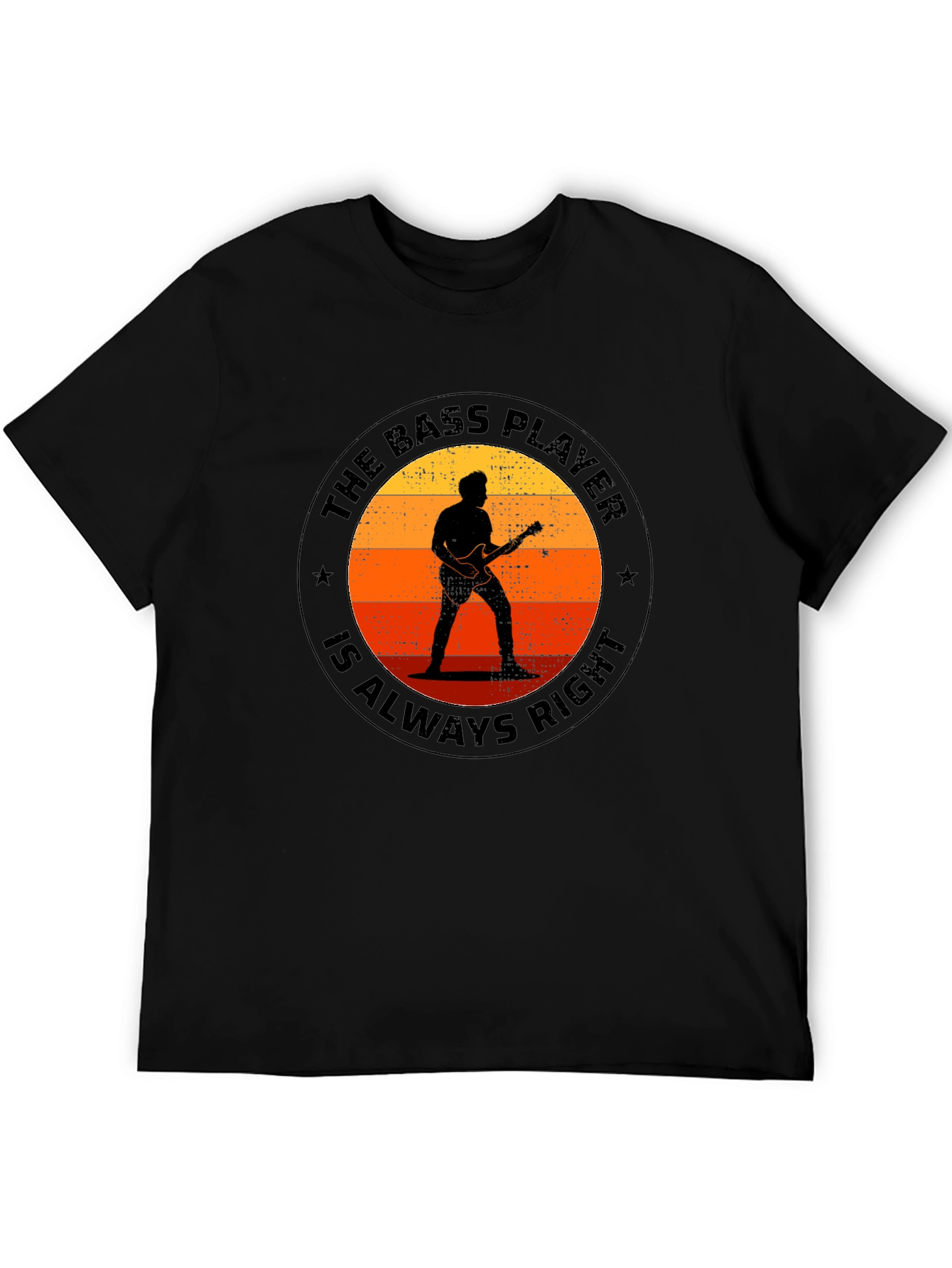Bass Player Always Right Graphic Tee