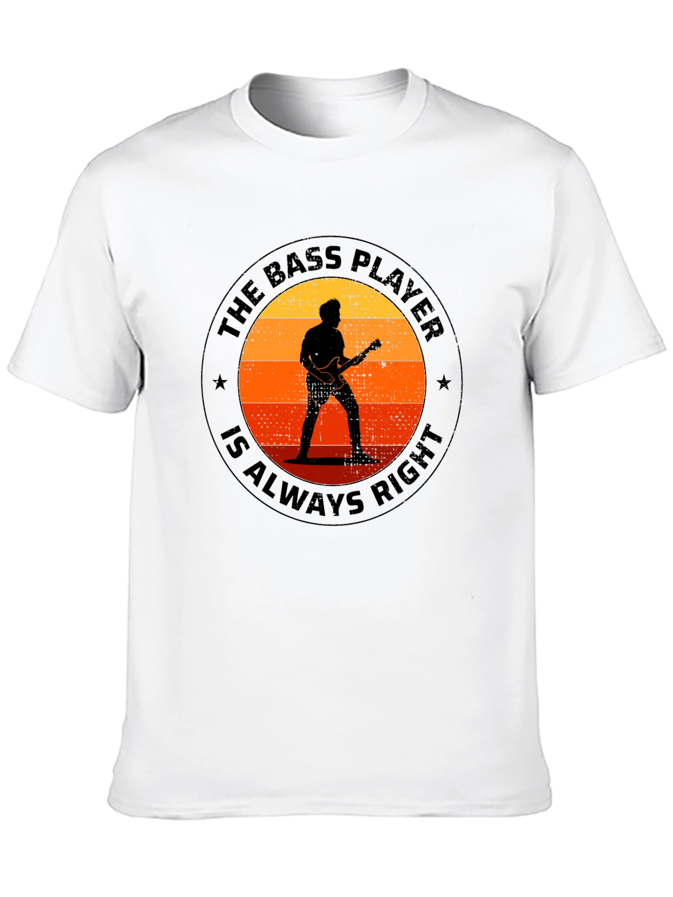 Bass Player Always Right Graphic Tee