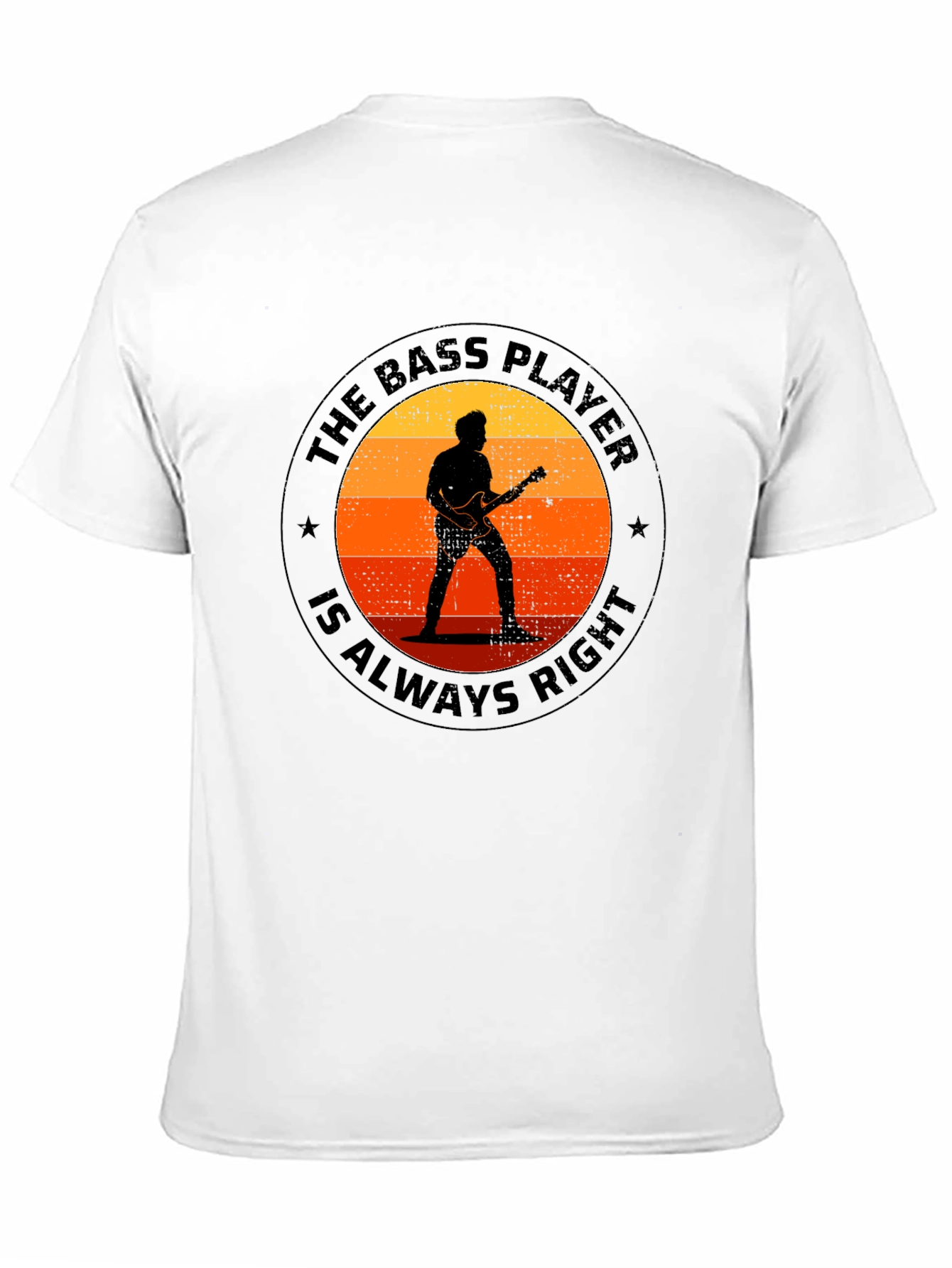 Bass Player Always Right Graphic Tee