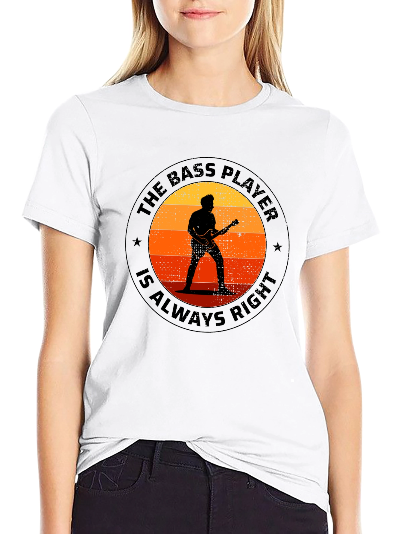 Bass Player Always Right Graphic Tee