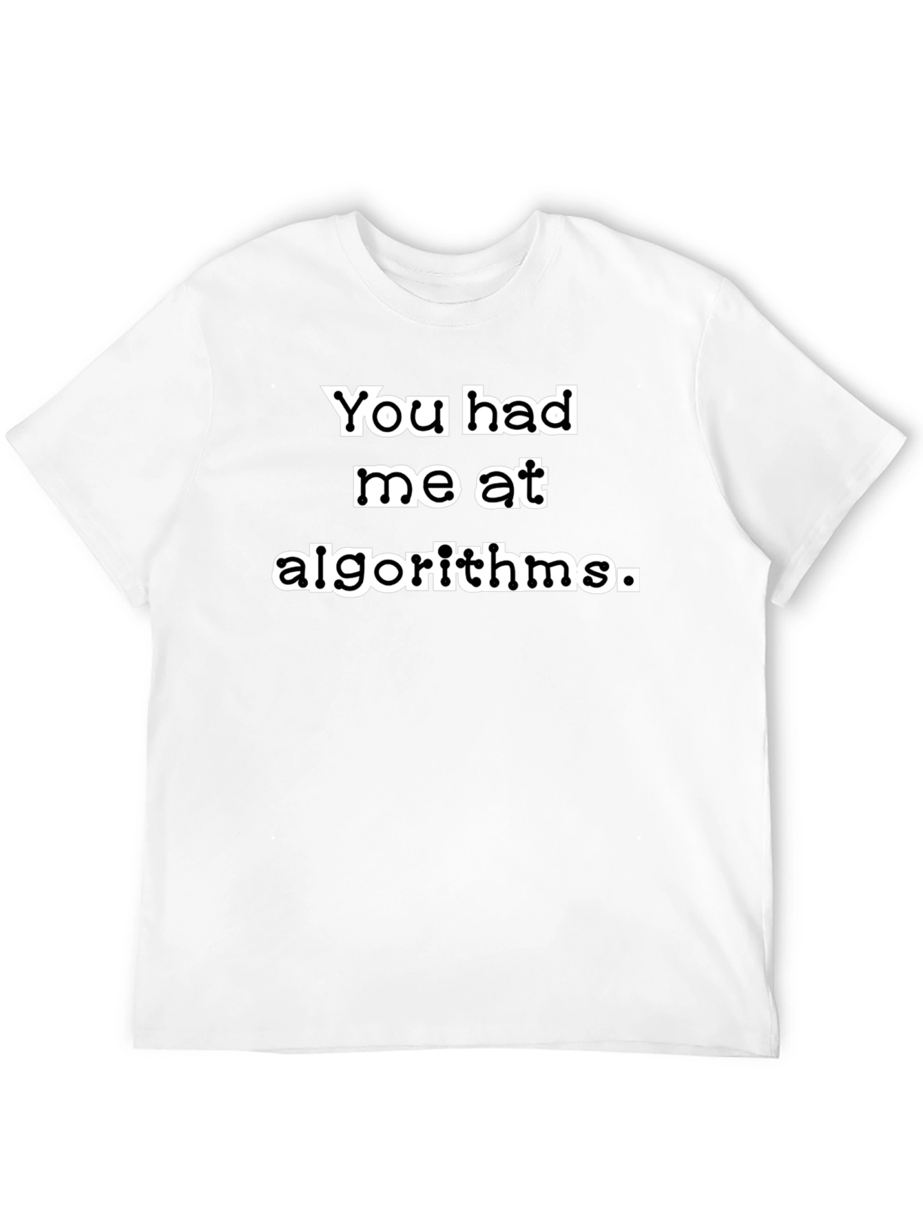 Algorithms T-Shirt: Geek Chic Programmer Tee