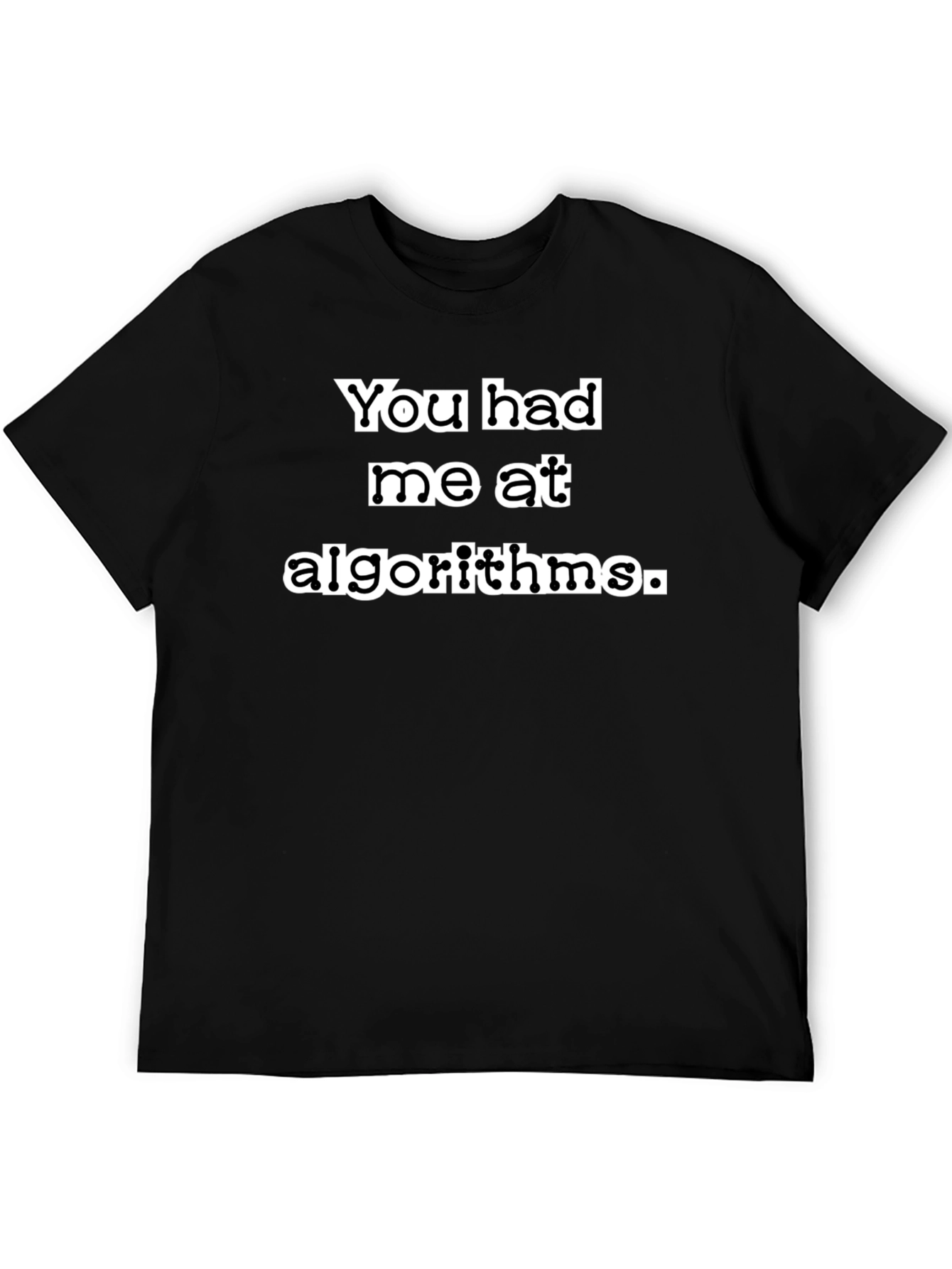Algorithms T-Shirt: Geek Chic Programmer Tee