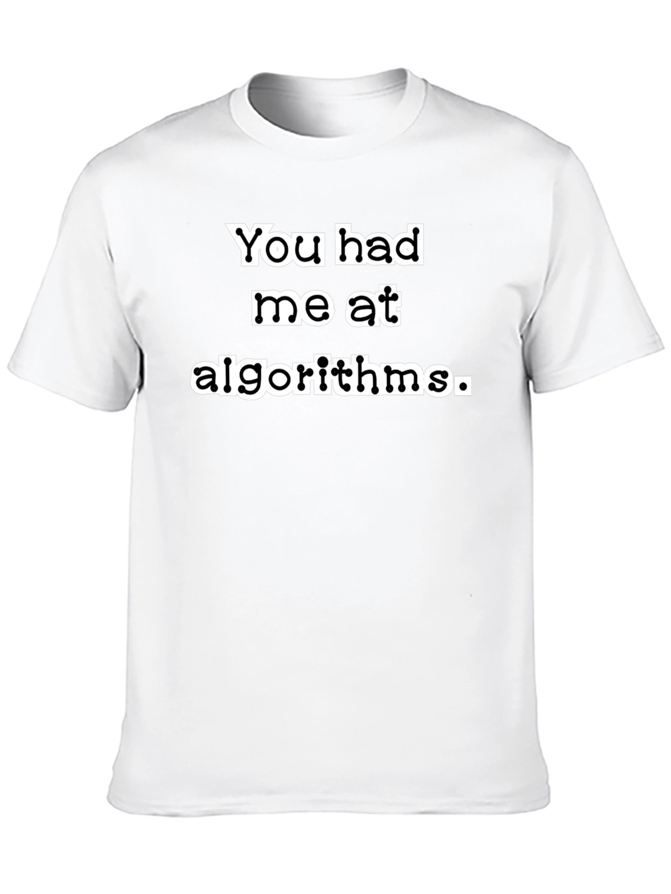 Algorithms T-Shirt: Geek Chic Programmer Tee