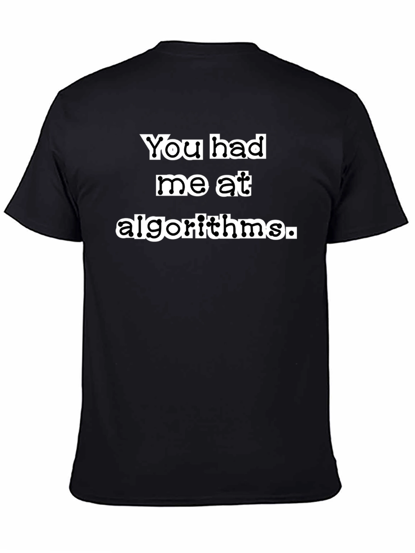 Algorithms T-Shirt: Geek Chic Programmer Tee