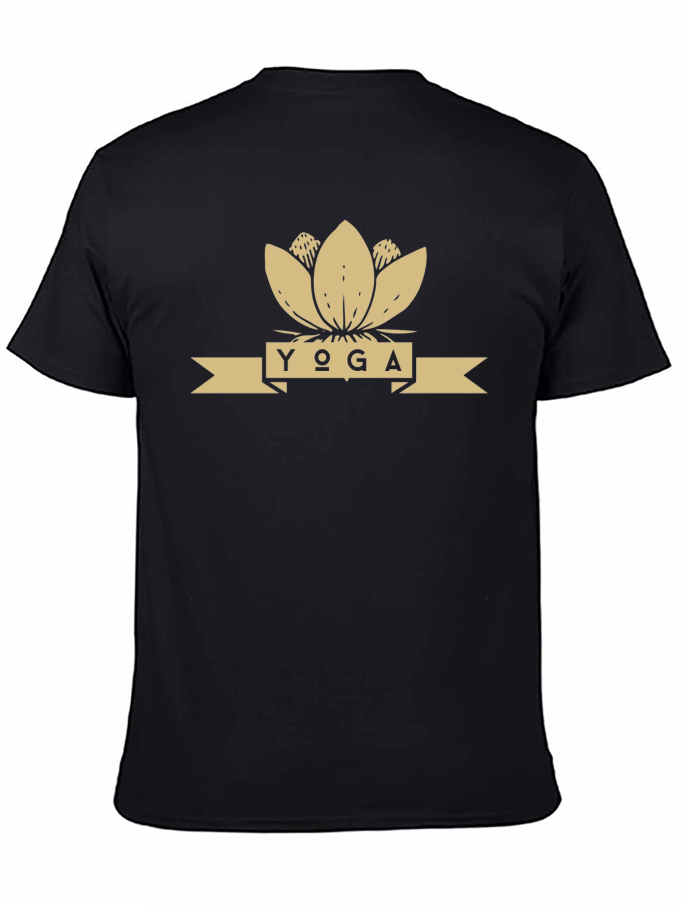 Yoga Lotus Flower Graphic Tee
