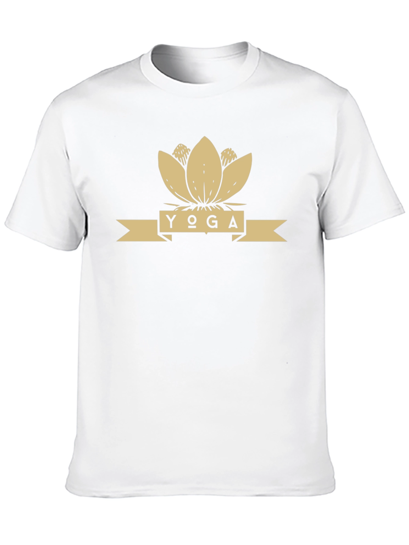 Yoga Lotus Flower Graphic Tee