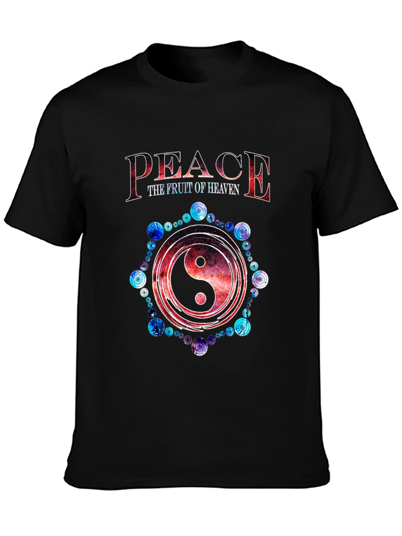 Peace the Fruit of Heaven Yin Yang T-Shirt