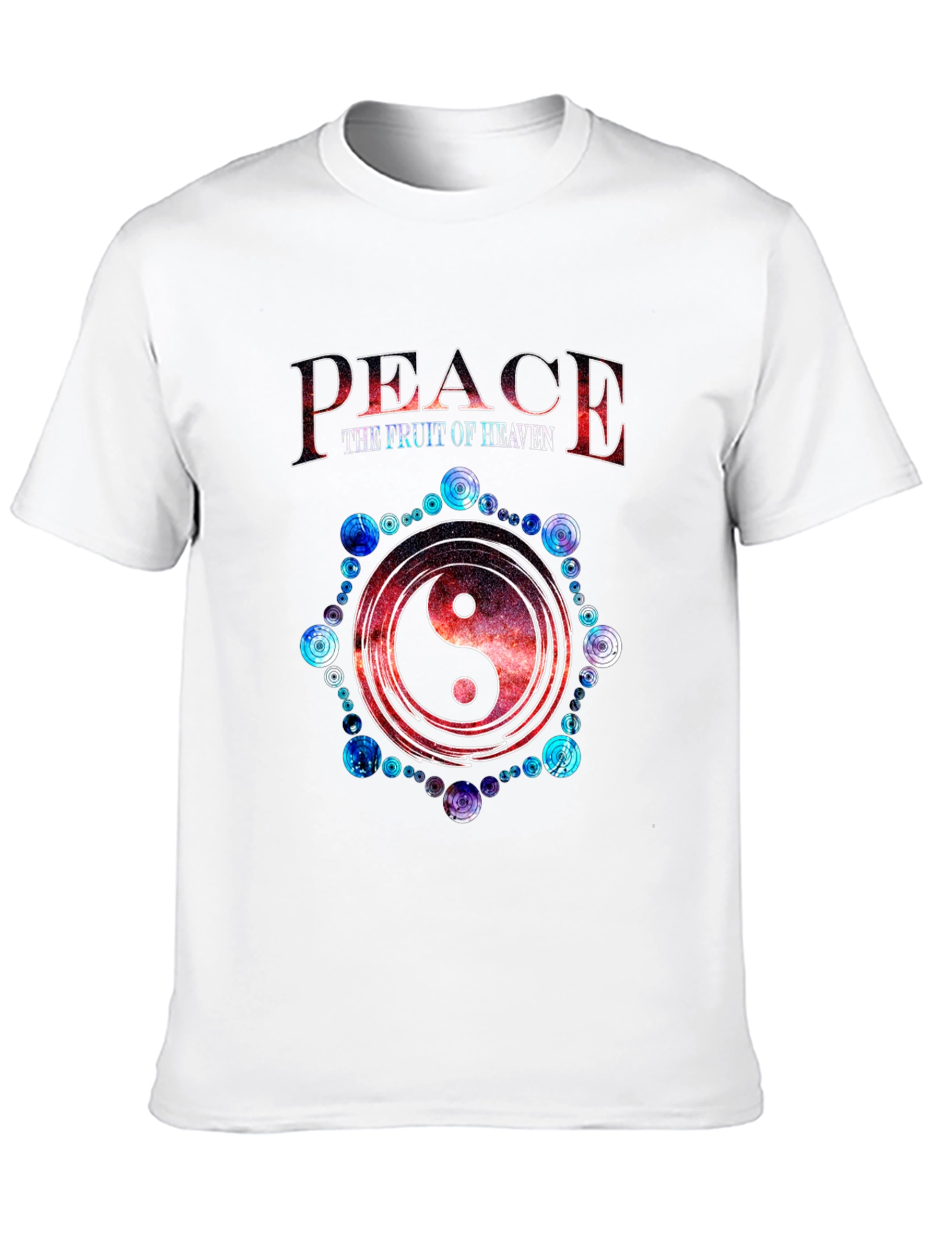 Peace the Fruit of Heaven Yin Yang T-Shirt