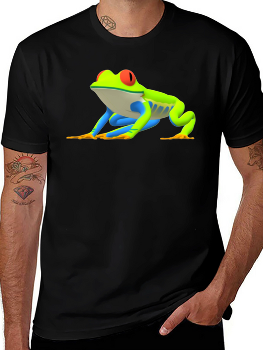 Frog Graphic Tee - Black