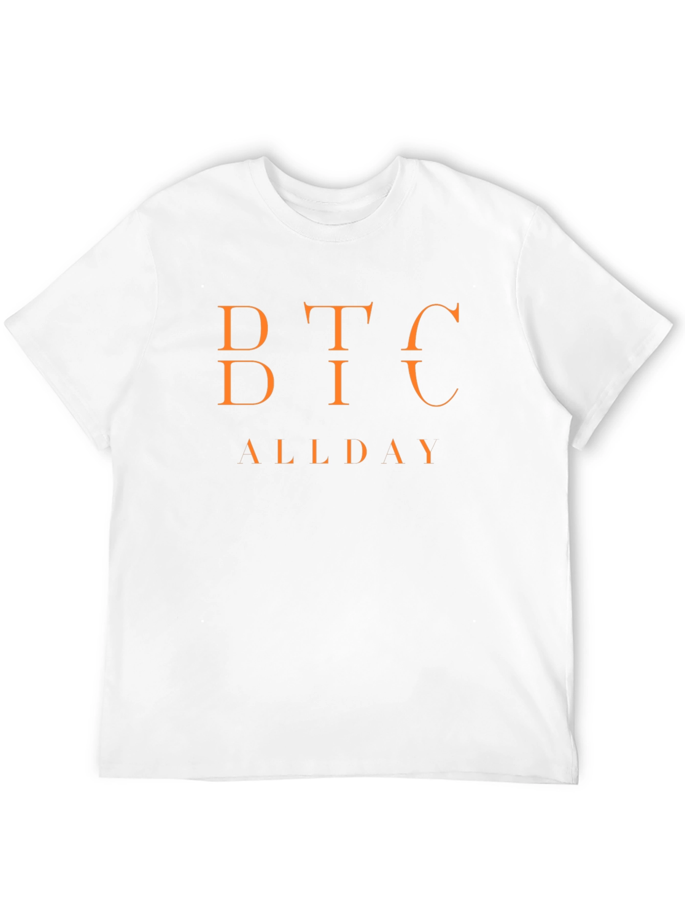 BTC Allday T-Shirt - Black Crypto Tee