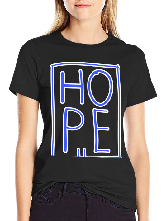 Hope Graphic Tee - Unisex Black Short Sleeve T-Shirt