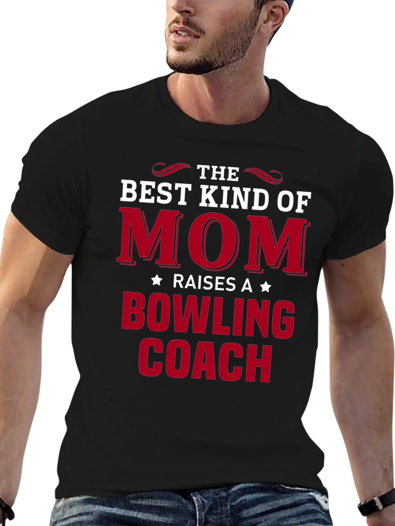 Best Kind of Mom Bowling Coach T-Shirt