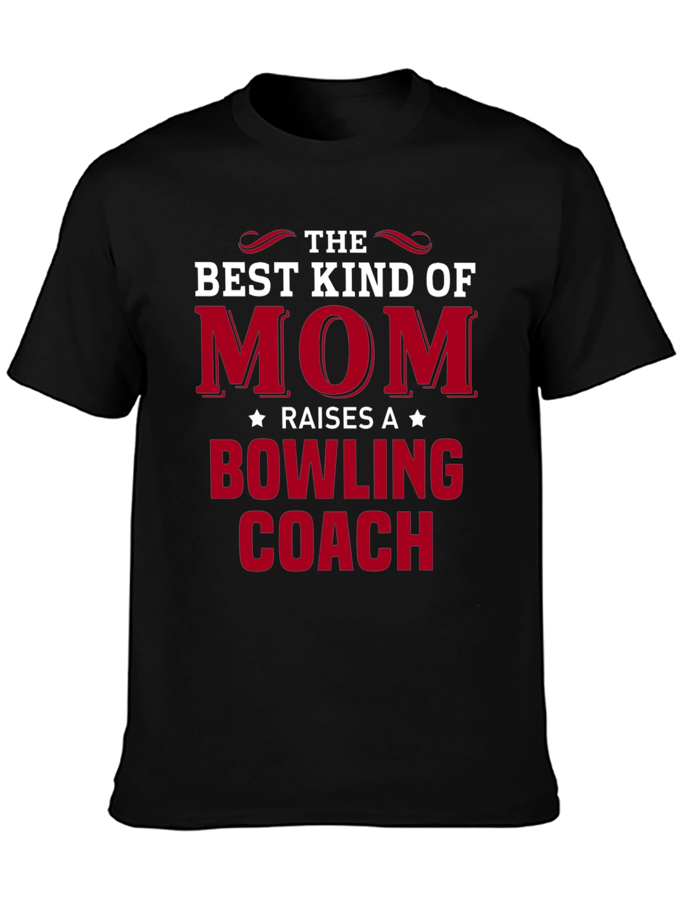 Best Kind of Mom Bowling Coach T-Shirt