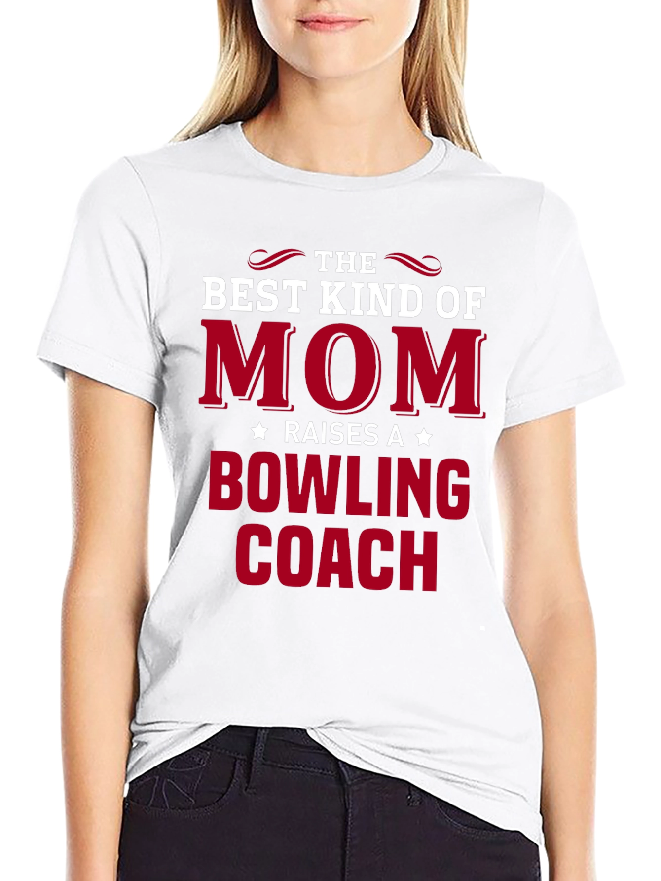 Best Kind of Mom Bowling Coach T-Shirt