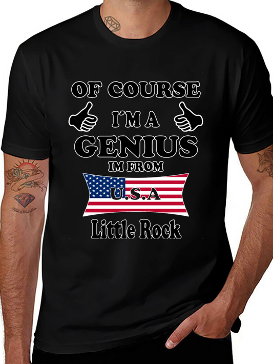 Genius from Little Rock USA T-Shirt