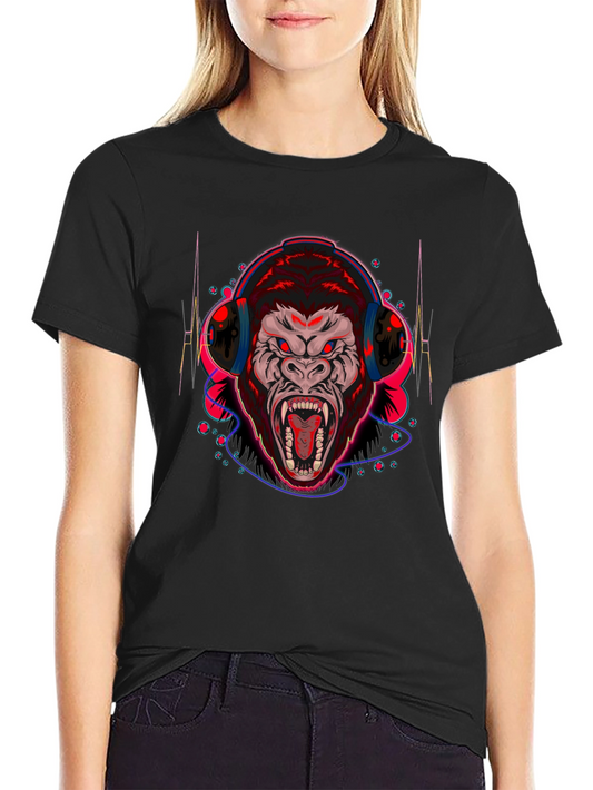 DJ Gorilla Graphic Tee - Loud & Unique Design