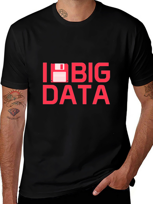 I Floppy Disk Big Data Funny IT T-Shirt