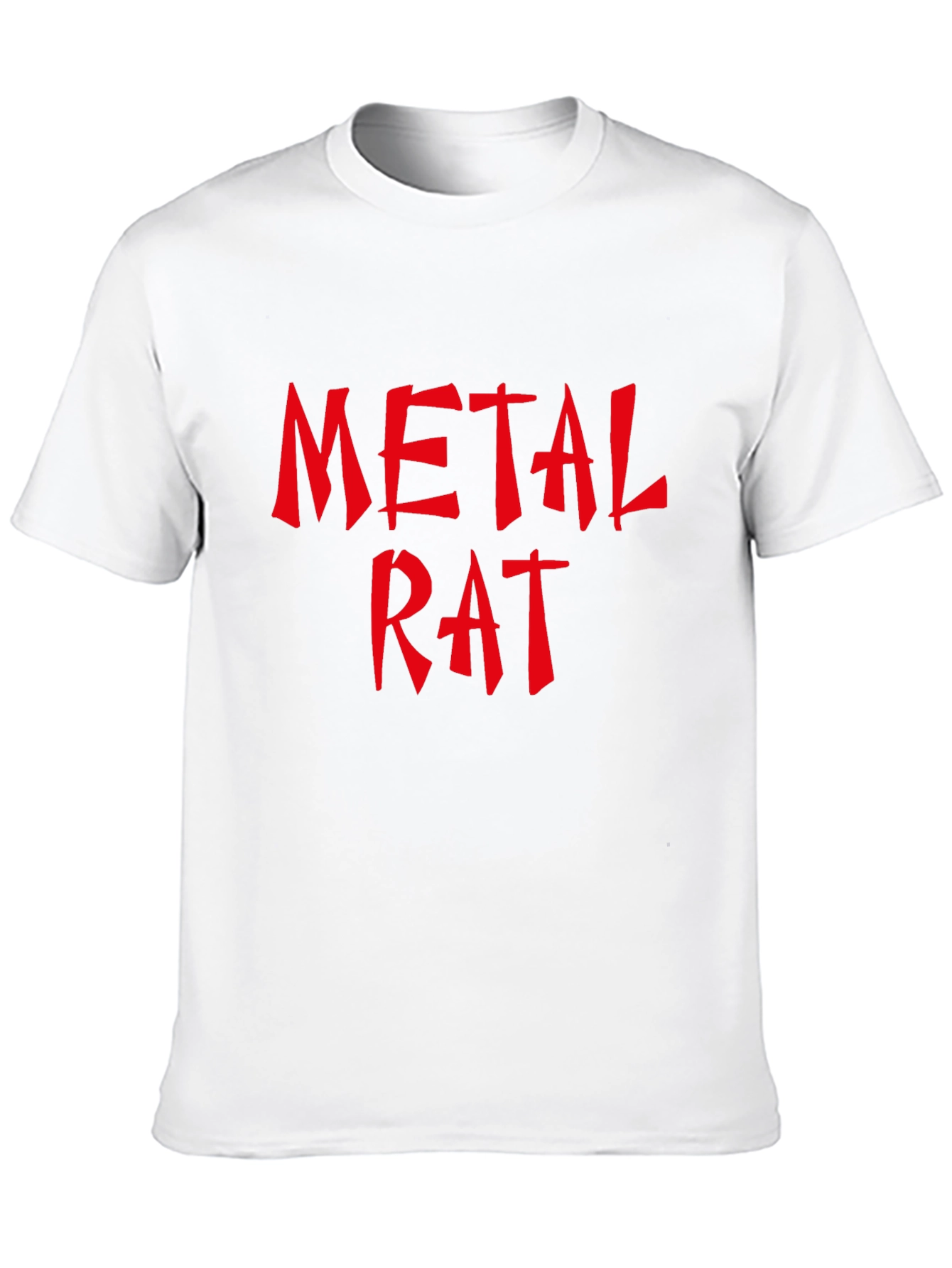 Metal Rat Graphic Black T-Shirt