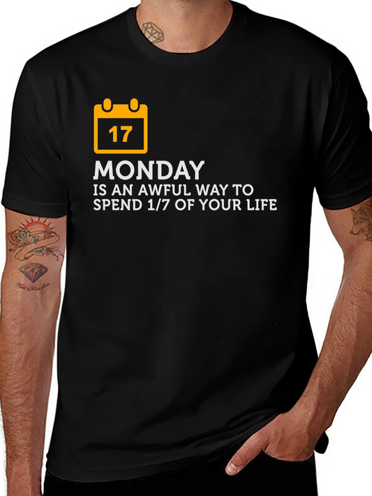 Funny Monday Graphic T-Shirt