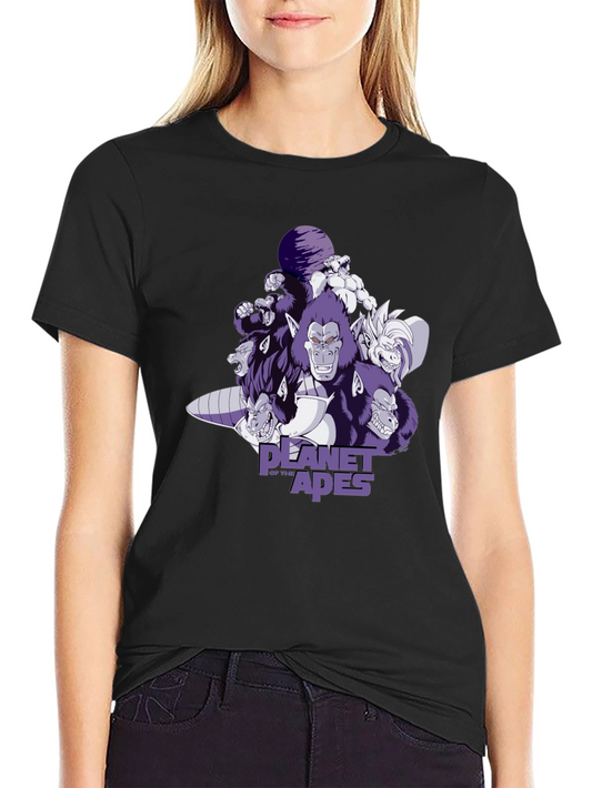 Planet of the Apes T-Shirt - Dragon Ball Z Crossover Tee