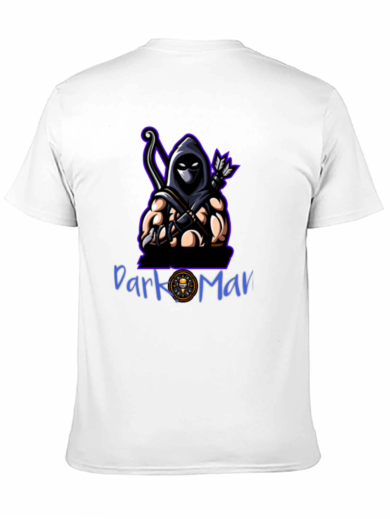Dark Warrior Graphic Tee - Cool Gamer Shirt