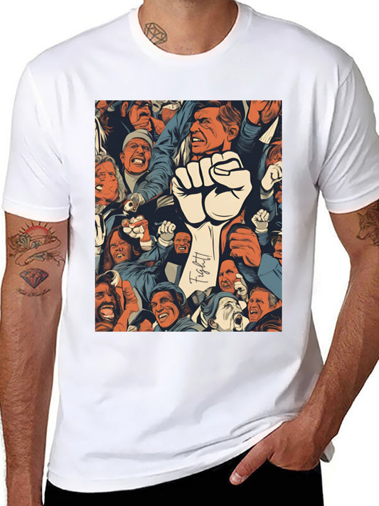Fight the Power T-Shirt Graphic Tee