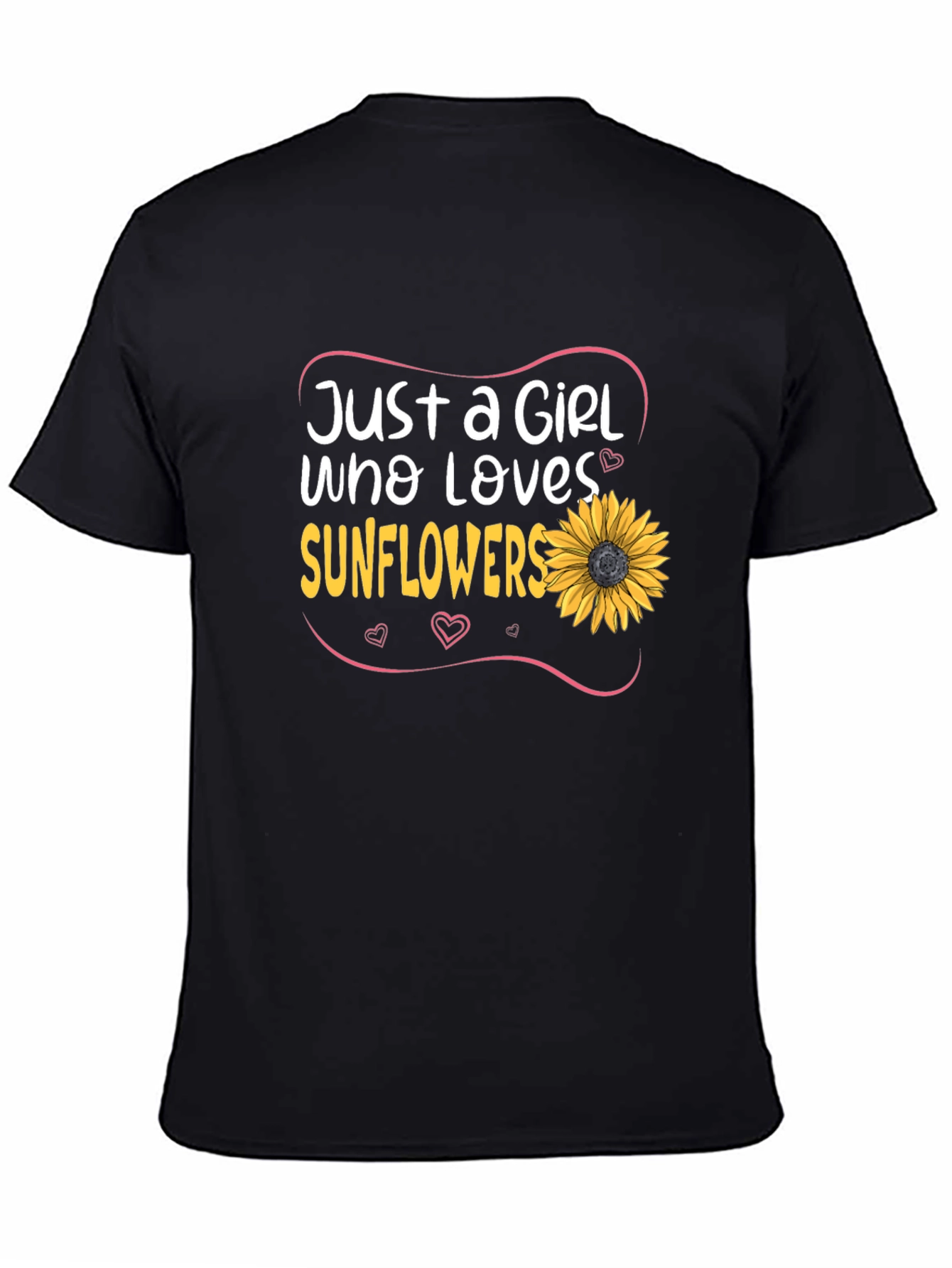Just a Girl Who Loves Sunflowers T-Shirt