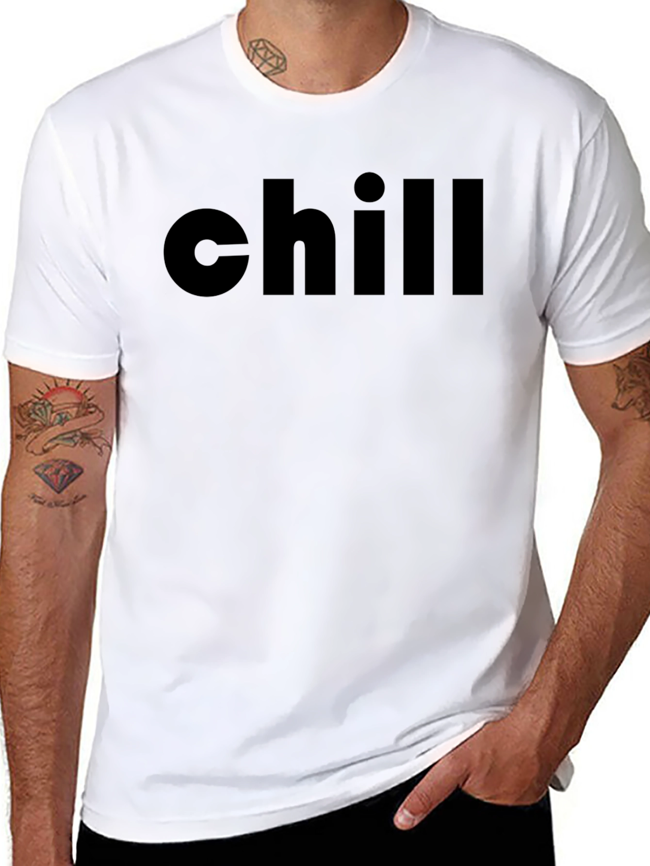 Chill Black T-Shirt