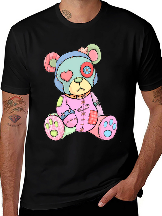 Creepy Cute Teddy Bear Graphic Tee
