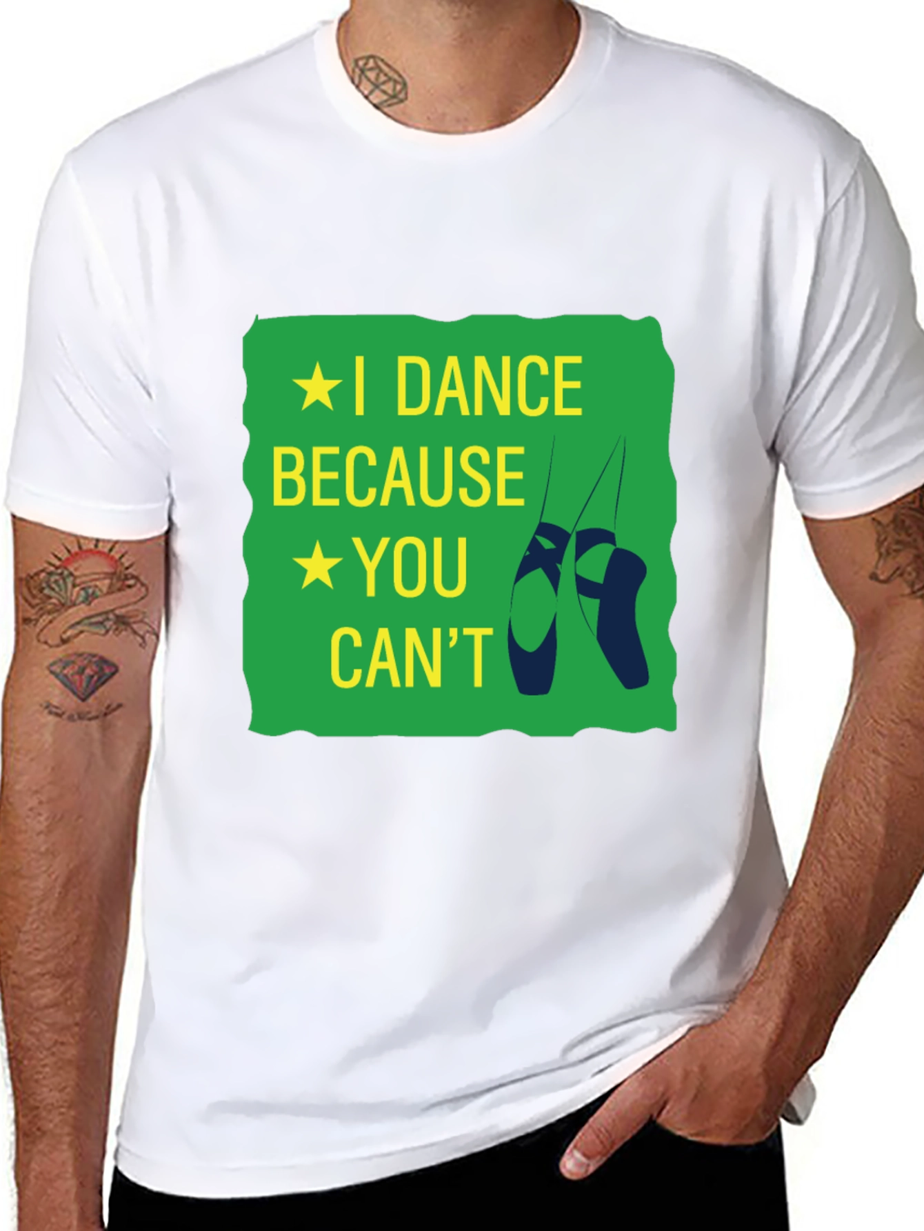 I Dance Because You Cant T-Shirt