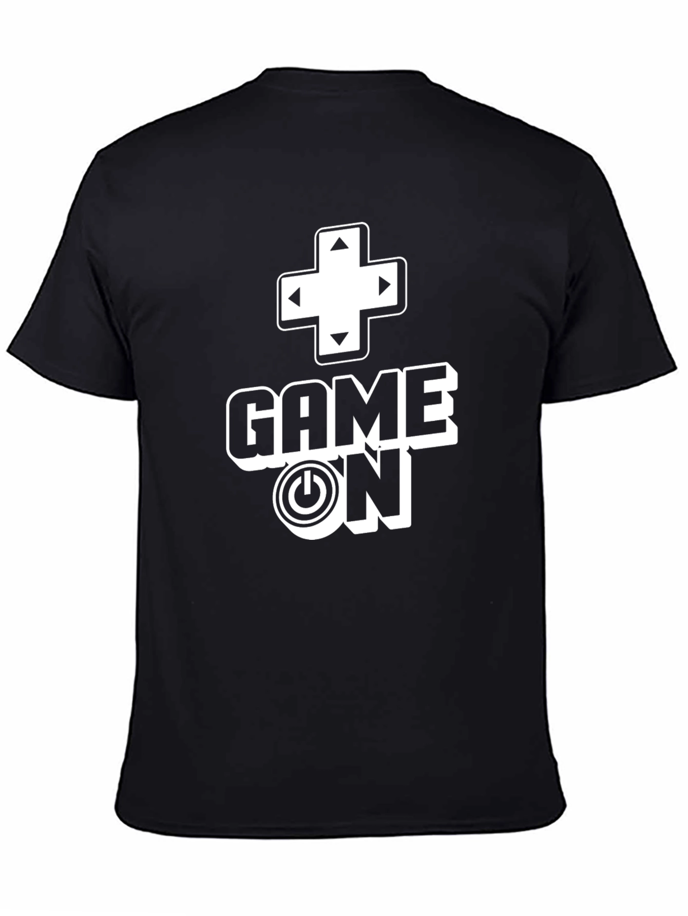 Game On Graphic T-Shirt - Black